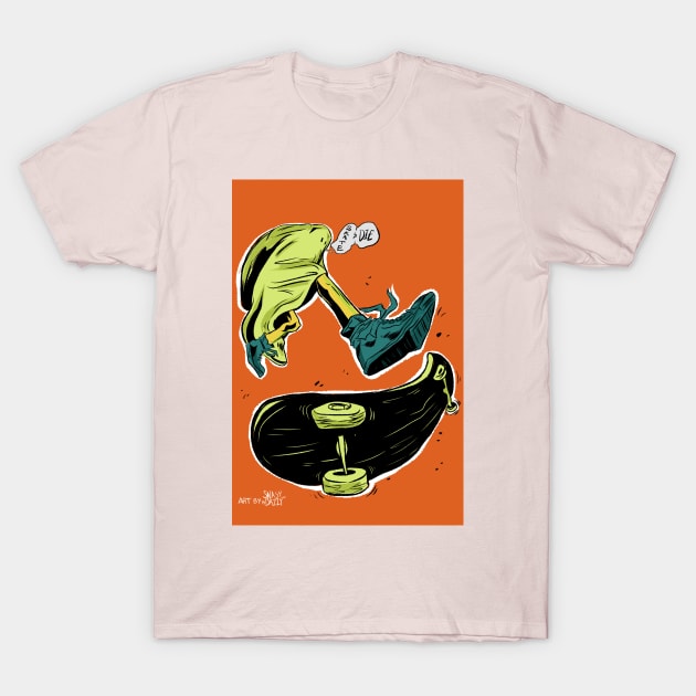 Skate and Die T-Shirt by snasydazzy